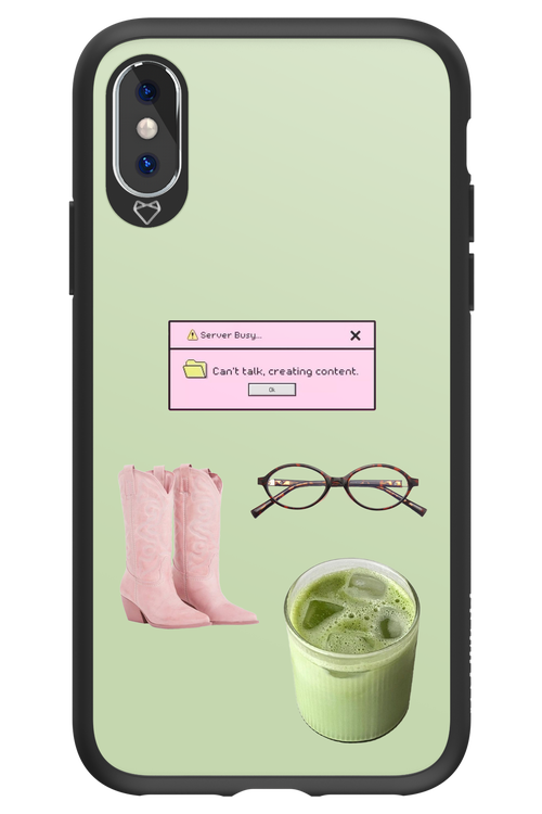 Matcha Babe - Apple iPhone X