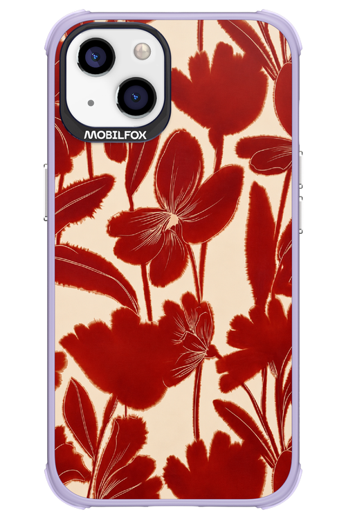 Burgundy Flowers 2.0 - Apple iPhone 13