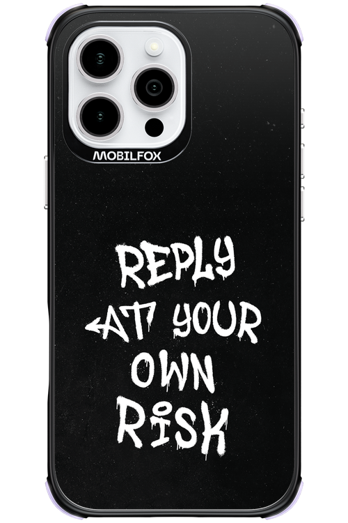 Risk Black 2.0 - Apple iPhone 16 Pro Max