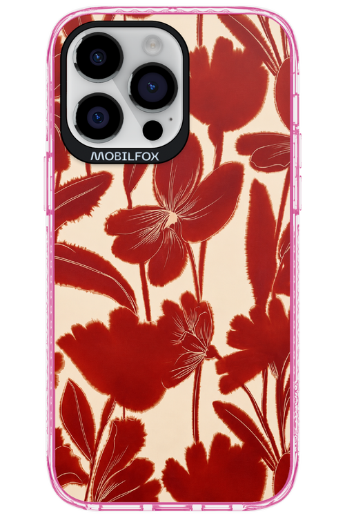 Burgundy Flowers 2.0 - Apple iPhone 14 Pro Max