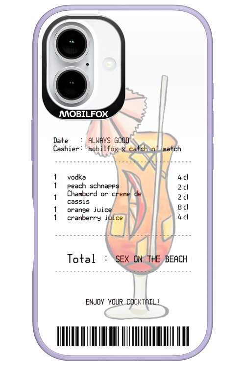 sex on the beach cocktail - Apple iPhone 16