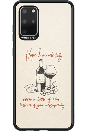 Bottle of wine 2.0 - Samsung Galaxy S20+