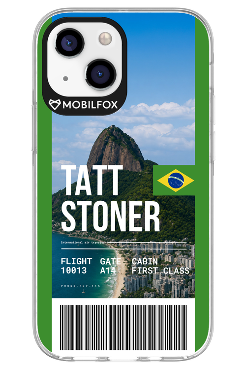 TATT STONER (fly ticket) 2.0 - Apple iPhone 13 Mini