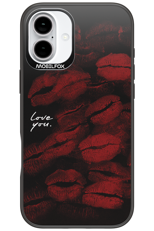 LOVE U BLACK 2.0 - Apple iPhone 16 Plus