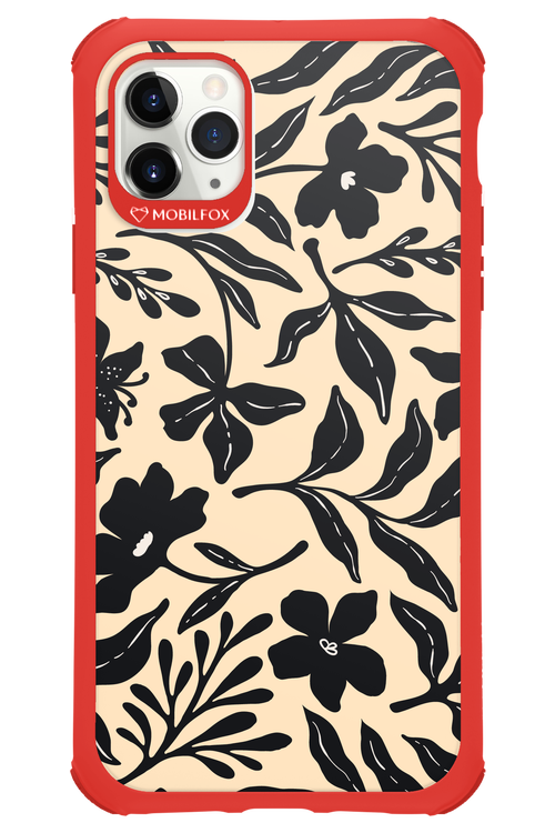 Black Flowers 2.0 - Apple iPhone 11 Pro Max