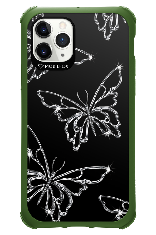 Silver Butterfly 2.0 - Apple iPhone 11 Pro