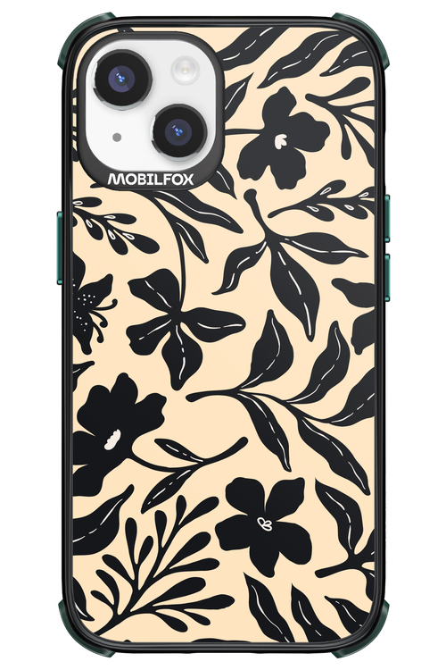 Black Flowers 2.0 - Apple iPhone 14