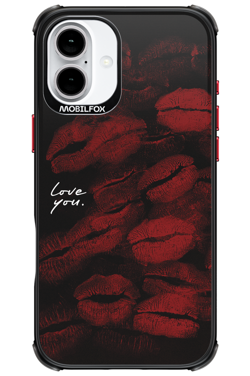 LOVE U BLACK 2.0 - Apple iPhone 16 Plus