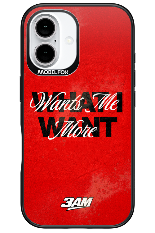 WHAT I WANT 2.0 - Apple iPhone 16