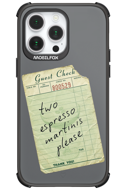 Espresso Martini 2.0 - Apple iPhone 14 Pro Max