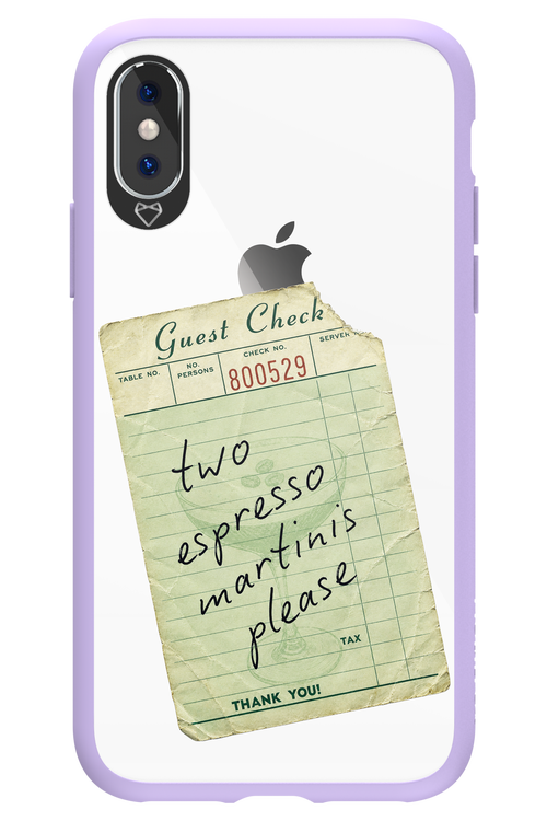 Espresso Martini 2.0 - Apple iPhone X