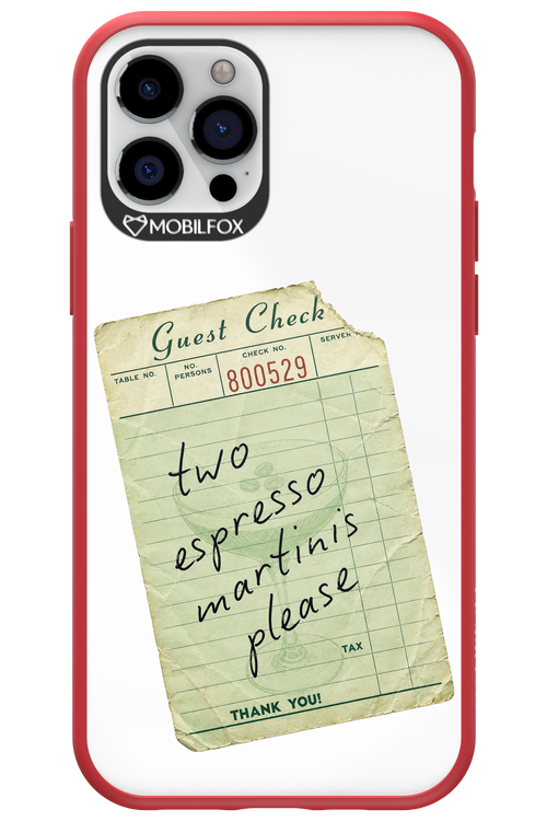 Espresso Martini 2.0 - Apple iPhone 12 Pro