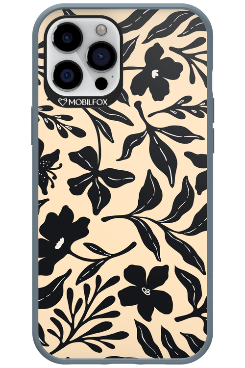 Black Flowers 2.0 - Apple iPhone 12 Pro Max