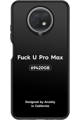 Fuck You Pro Max - Xiaomi Redmi Note 9T 5G