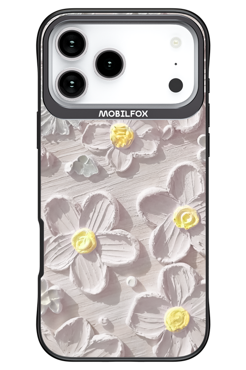 White Flowers - Apple iPhone 17 Pro Max