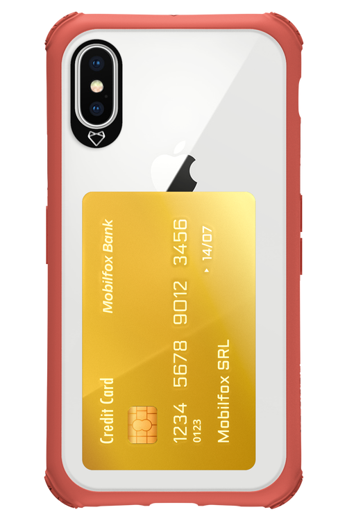 Gold Card 2.0 - Apple iPhone X