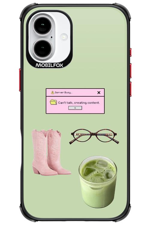 Matcha Babe - Apple iPhone 16 Plus