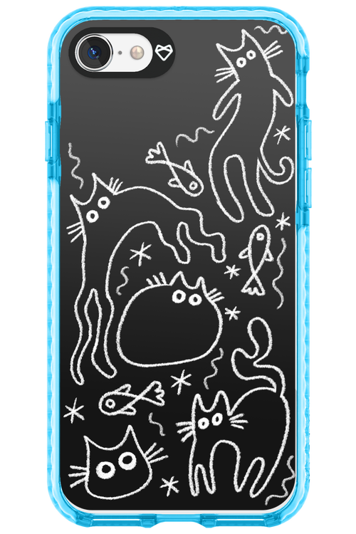 CHALK_CATS 2.0 - Apple iPhone SE 2022