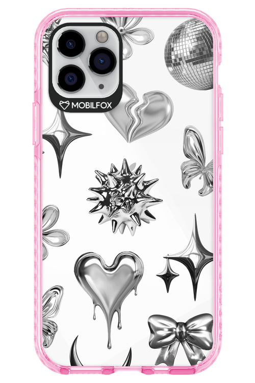 Silver Zone Transparent - Apple iPhone 11 Pro