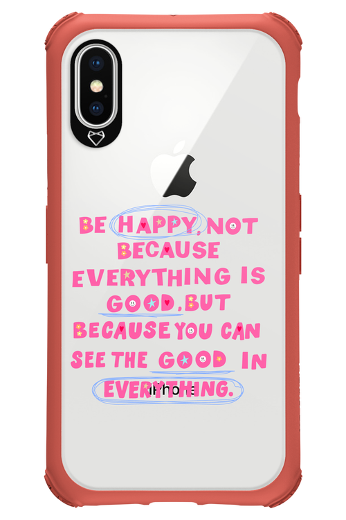 Be Happy 2.0 - Apple iPhone X
