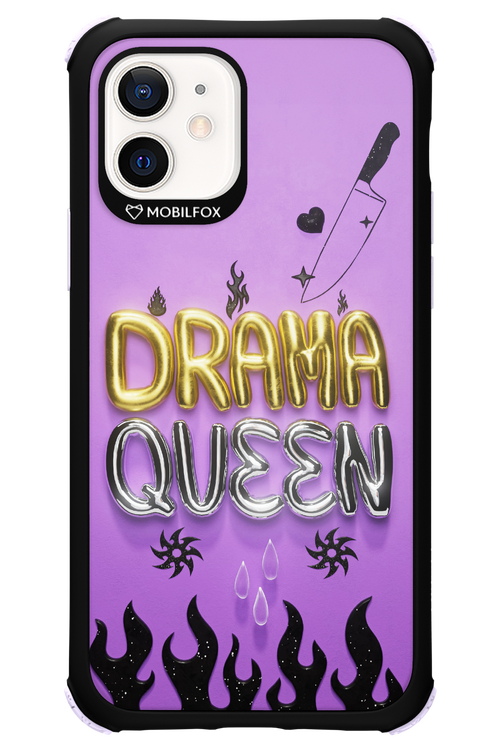 Drama Queen Purple - Apple iPhone 12