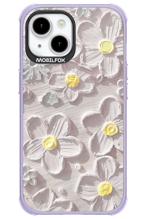 White Flowers 2.0 - Apple iPhone 15