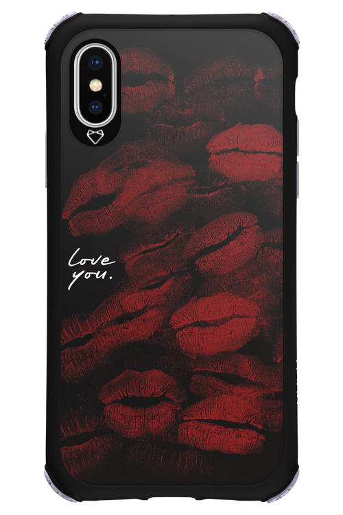LOVE U BLACK 2.0 - Apple iPhone X