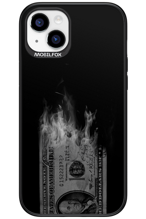 Money Burn B&W 2.0 - Apple iPhone 15 Plus