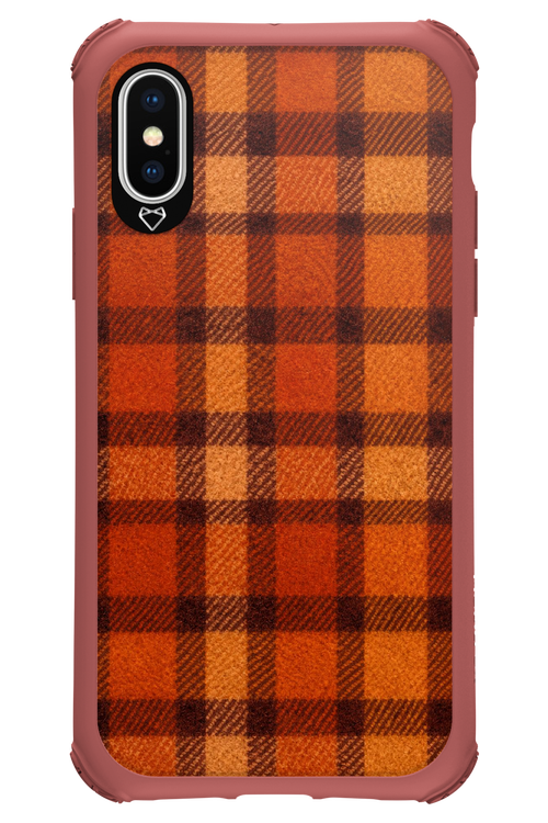 Checked scarf 2.0 - Apple iPhone X