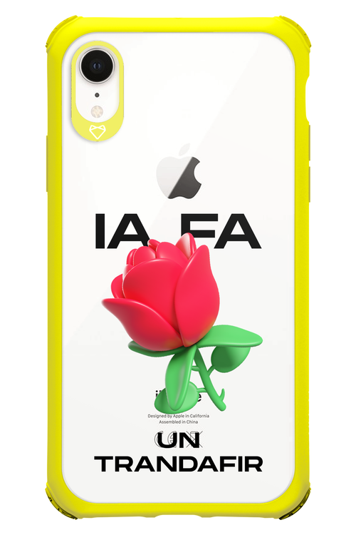 IA Rose Transparent - Apple iPhone XR