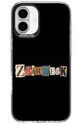 Zbirweek (black) 2.0 - Apple iPhone 16 Plus