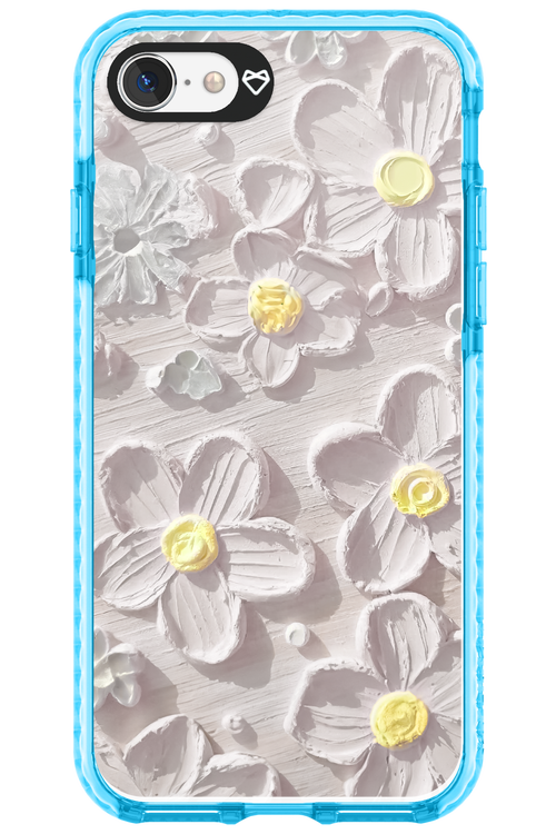 White Flowers 2.0 - Apple iPhone 8