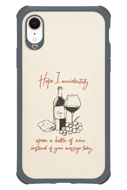 Bottle of wine 2.0 - Apple iPhone XR