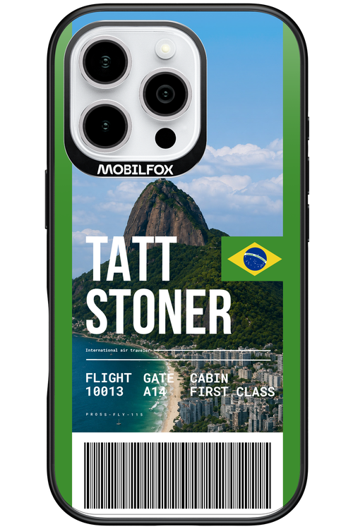TATT STONER (fly ticket) 2.0 - Apple iPhone 16 Pro