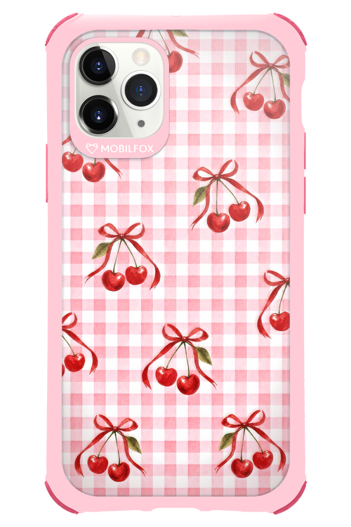 Pink Cherry Checked 2.0 - Apple iPhone 11 Pro