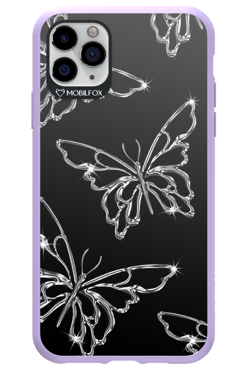 Silver Butterfly 2.0 - Apple iPhone 11 Pro Max