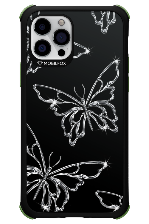 Silver Butterfly 2.0 - Apple iPhone 12 Pro