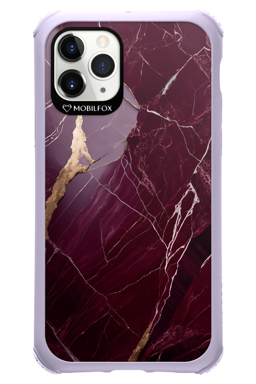 Burgundy Marble - Apple iPhone 11 Pro