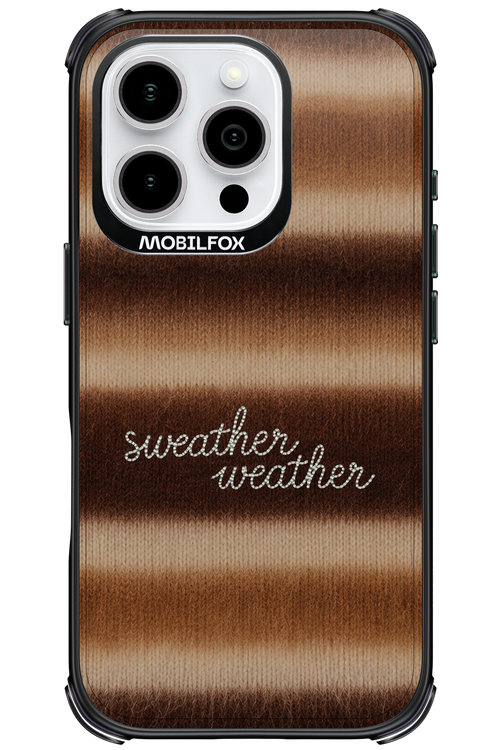 Sweather Weather 2.0 - Apple iPhone 16 Pro