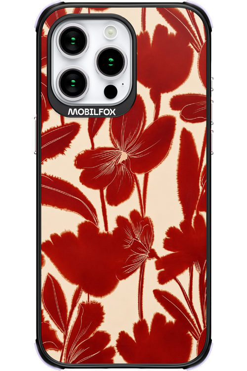 Burgundy Flowers 2.0 - Apple iPhone 15 Pro Max