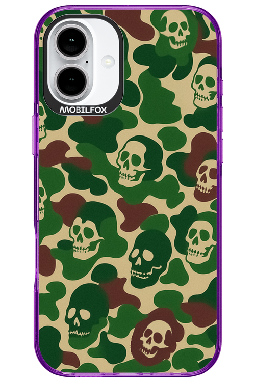 Camo Skull 2.0 - Apple iPhone 16 Plus