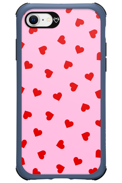 Sprinkle Heart Pink - Apple iPhone 8