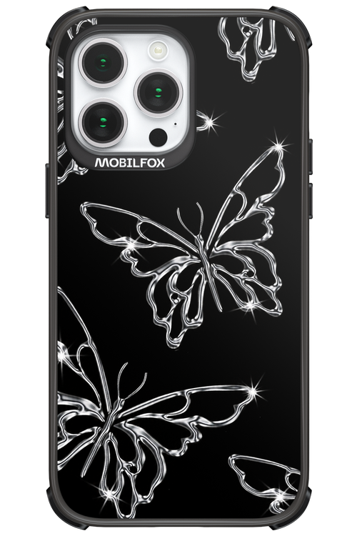 Silver Butterfly 2.0 - Apple iPhone 14 Pro Max