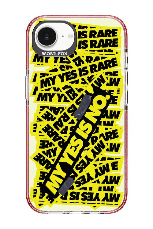My yes is no 2.0 - Apple iPhone 17e