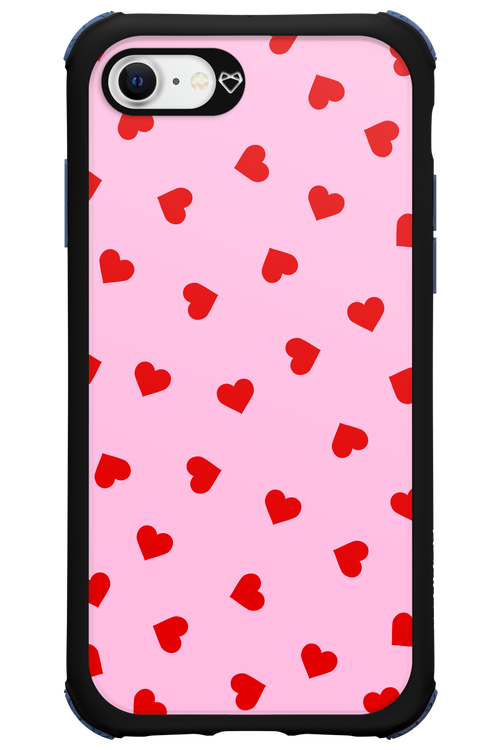 Sprinkle Heart Pink - Apple iPhone SE 2022