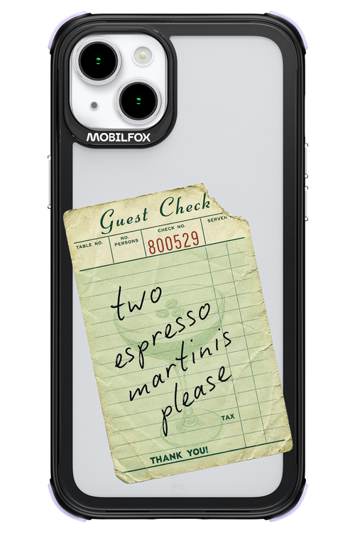 Espresso Martini 2.0 - Apple iPhone 15 Plus
