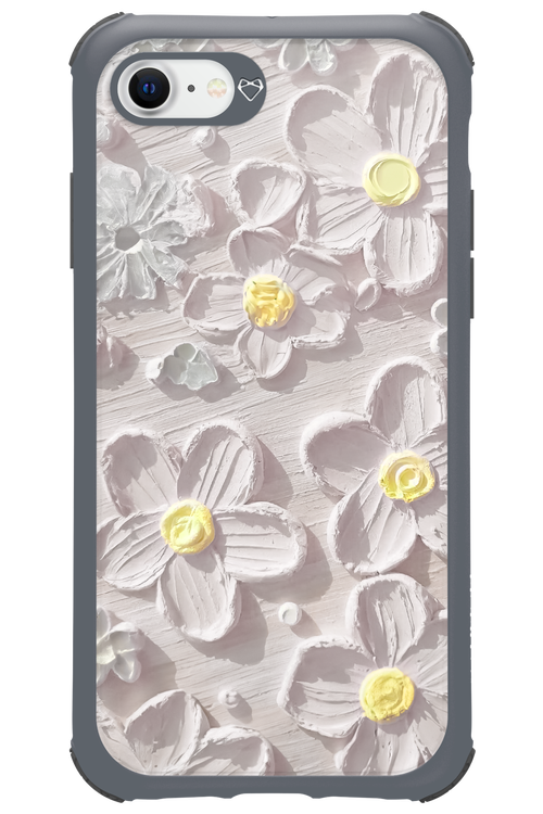 White Flowers 2.0 - Apple iPhone 7