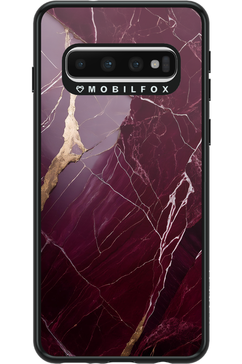 Burgundy Marble - Samsung Galaxy S10