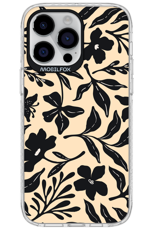 Black Flowers 2.0 - Apple iPhone 14 Pro Max