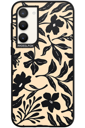 Black Flowers 2.0 - Samsung Galaxy S23 Plus